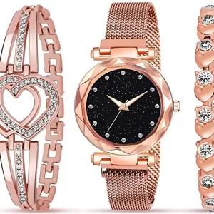 Black Dial Magnet watch