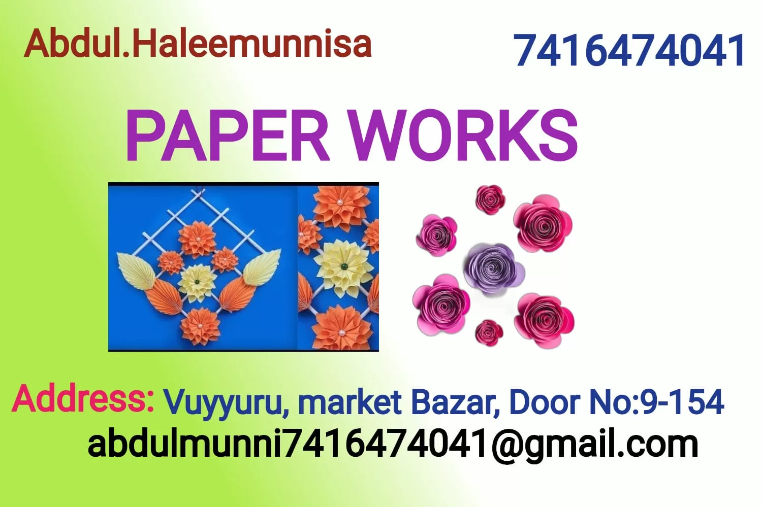 Paper Works