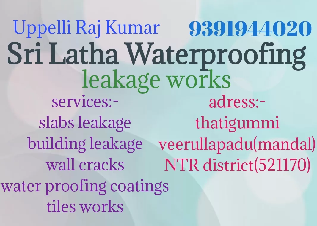 Sri Latha Waterproofing Works