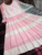 Baby Pink Long Frock+Dupata
